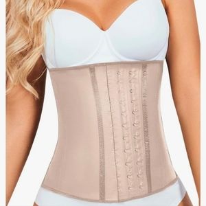 Lady Slim Waist Trainer Underbust Latex Hourglass Body Shaper Colombian Faja Sm